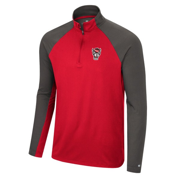 Men's Quarterzip Windshirt - Red, C